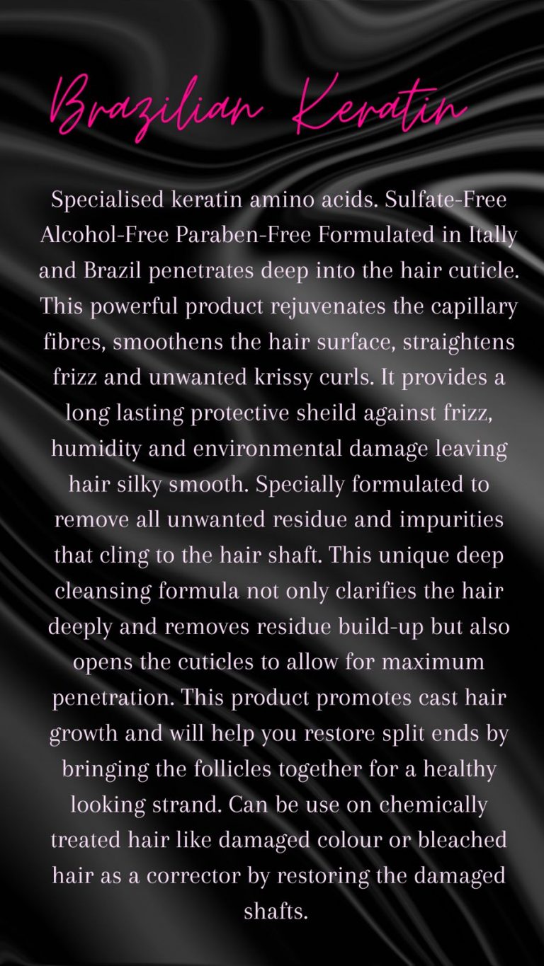 3. Brazilian Keratin